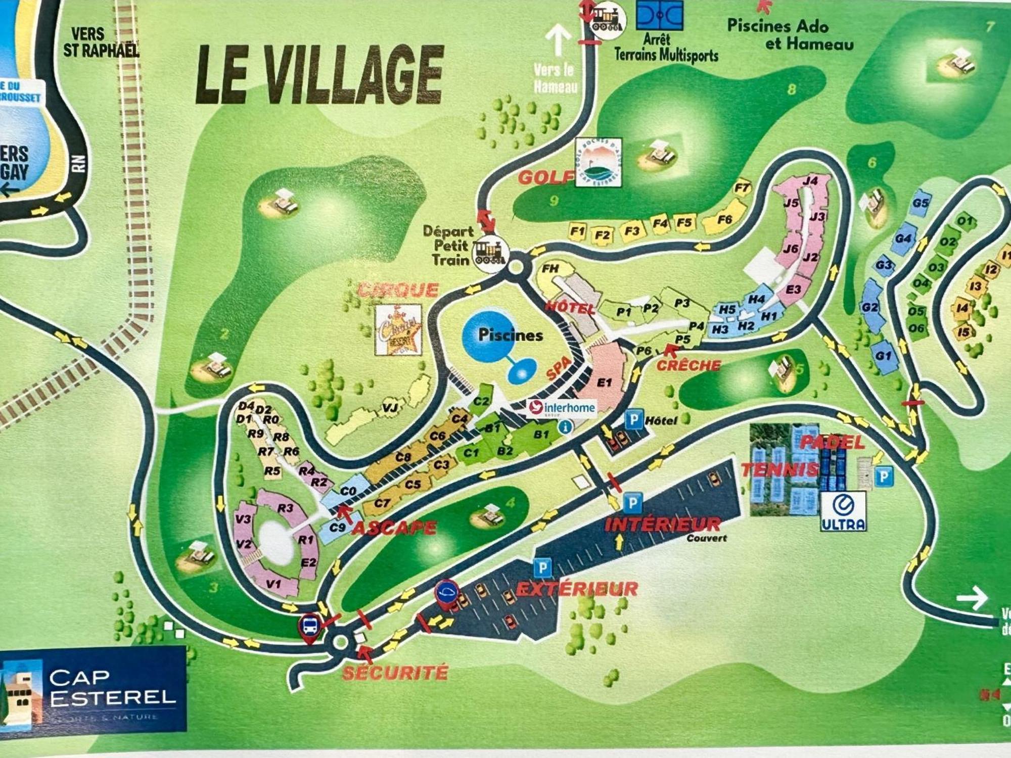 Apartment Village Cap Esterel - Le Village-14 By Interhome Saint-Raphael  Ngoại thất bức ảnh
